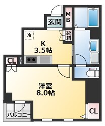 Room 結 豊中駅前の物件間取画像